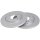 2 Brake Discs solid Ø 266 mm 13 mm A.B.S. for e.g. CITROËN Berlingo