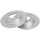 2 Brake Discs solid Ø 261 mm 10 mm A.B.S. for e.g. KIA Carens