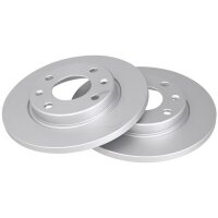 2 Brake Discs solid Ø 247 mm 13 mm A.B.S. for e.g....