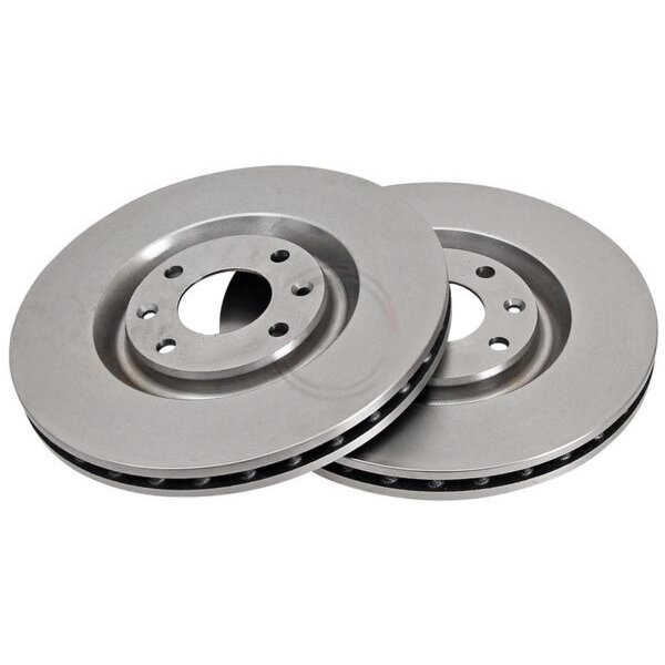 2 Brake Discs Vented Ø 305 mm 28 mm A.B.S. for e.g. PEUGEOT 406