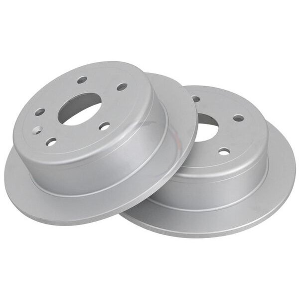 2 Brake Discs solid Ø 258 mm 10.5 mm A.B.S. for e.g. DAEWOO Leganza