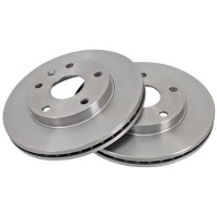 2 Brake Discs Vented Ø 256 mm 24 mm A.B.S. for...