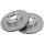2 Brake Discs Vented Ø 279 mm 22 mm A.B.S. for e.g. TOYOTA Previa / Estima