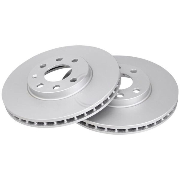 2 Brake Discs Vented Ø 256 mm 24 mm A.B.S. for e.g. CHEVROLET Corsa