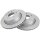 2 Brake Discs Vented Ø 305 mm 20 mm A.B.S. for e.g. DAIMLER XJ