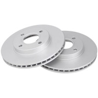 2 Brake Discs Vented Ø 258 mm 22 mm A.B.S. for...