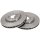 2 Brake Discs Vented Ø 305 mm 28 mm A.B.S. for e.g. ALFA ROMEO 147