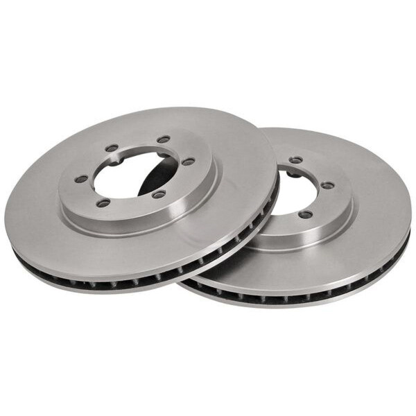 2 Brake Discs Vented Ø 278 mm 24 mm A.B.S. for e.g. DAEWOO Korando