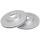 2 Brake Discs Vented Ø 270 mm 22 mm A.B.S. for e.g. MAZDA MX-5