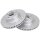 2 Brake Discs Perforated Ø 312 mm 28 mm A.B.S. for e.g. MERCEDES-BENZ S-Class