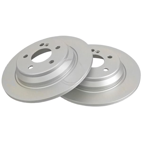 2 Brake Discs solid Ø 300 mm 11 mm A.B.S. for e.g. MERCEDES-BENZ S-Class