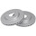2 Brake Discs Vented Ø 276 mm 26 mm A.B.S. for e.g. MITSUBISHI Galant / Aspire