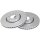 2 Brake Discs Vented Ø 308 mm 25 mm A.B.S. for e.g. OPEL Adam