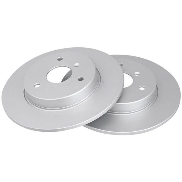 2 Brake Discs solid Ø 280 mm 9 mm A.B.S. for e.g. SMART Cabrio