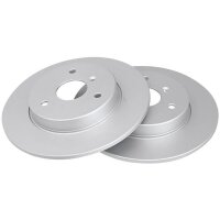 2 Brake Discs solid Ø 280 mm 9 mm A.B.S. for e.g....