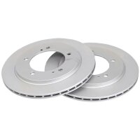 2 Brake Discs Vented Ø 286 mm 17 mm A.B.S. for...