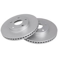 2 Brake Discs Vented Ø 275 mm 25 mm A.B.S. for...