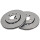 2 Brake Discs Vented Ø 256 mm 25 mm A.B.S. for e.g. VW Lupo