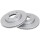 2 Brake Discs Vented Ø 257 mm 24 mm A.B.S. for e.g. HYUNDAI Lantra