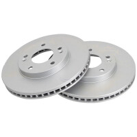 2 Brake Discs Vented Ø 276 mm 26 mm A.B.S. for...