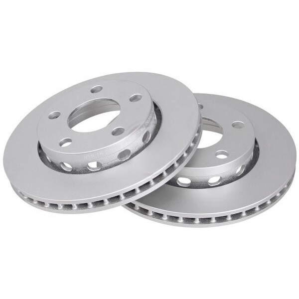 2 Brake Discs Vented Ø 256 mm 22 mm A.B.S. for e.g. AUDI A4