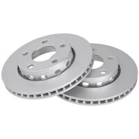 2 Brake Discs Vented Ø 256 mm 22 mm A.B.S. for...