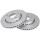 2 Brake Discs Vented Ø 256 mm 22 mm A.B.S. for e.g. AUDI A4
