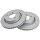2 Brake Discs Vented Ø 297 mm 26 mm A.B.S. for e.g. CHRYSLER 300M
