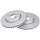 2 Brake Discs Vented Ø 305 mm 28 mm A.B.S. for NISSAN RENAULT OPEL VAUXHALL