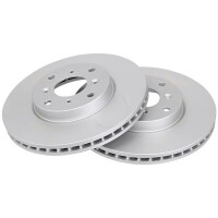 2 Brake Discs Vented Ø 282 mm 25 mm A.B.S. for...