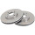 2 Brake Discs Vented Ø 282 mm 28 mm A.B.S. for HONDA Accord