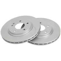 2 Brake Discs Vented Ø 276 mm 22 mm A.B.S. for...