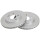2 Brake Discs Vented Ø 276 mm 22 mm A.B.S. for e.g. MERCEDES-BENZ A-Class