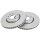 2 Brake Discs Vented Ø 302 mm 28 mm A.B.S. for e.g. CADILLAC BLS