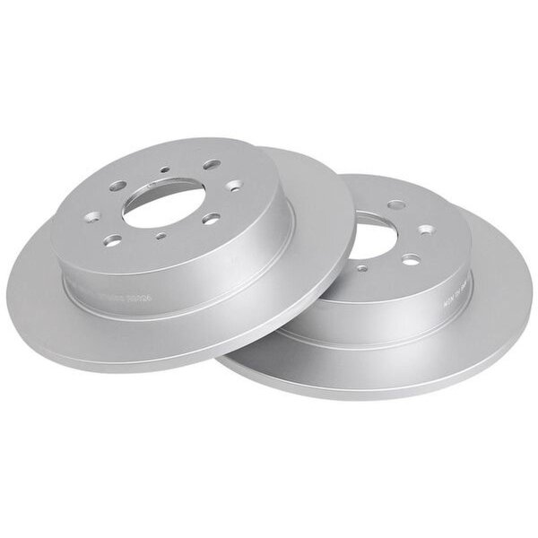 2 Brake Discs solid Ø 260 mm 10 mm A.B.S. for e.g. HONDA Civic