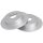 2 Brake Discs solid Ø 260 mm 10 mm A.B.S. for e.g. HONDA Civic