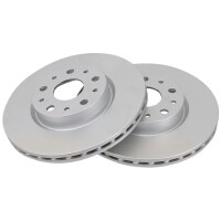 2 Brake Discs Vented Ø 281 mm 22 mm A.B.S. for...