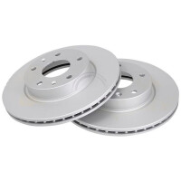2 Brake Discs Vented Ø 277 mm 21 mm A.B.S. for...