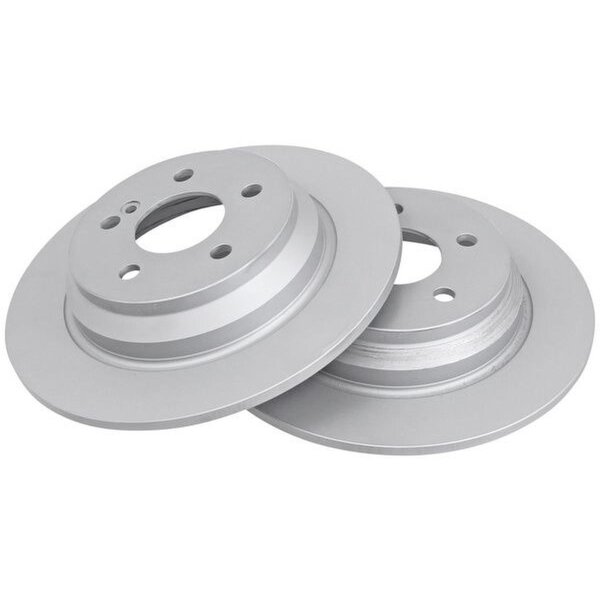 2 Brake Discs solid Ø 300 mm 10 mm A.B.S. for MERCEDES-BENZ SL