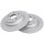 2 Brake Discs solid Ø 300 mm 10 mm A.B.S. for MERCEDES-BENZ SL