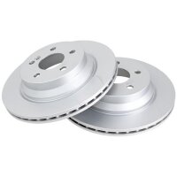 2 Brake Discs Vented Ø 300 mm 22 mm A.B.S. for...