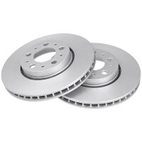 2 Brake Discs Vented Ø 286 mm 26 mm A.B.S. for...