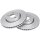 2 Brake Discs Vented Ø 286 mm 26 mm A.B.S. for e.g. VOLVO S60