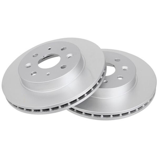 2 Brake Discs Vented Ø 254 mm 24 mm A.B.S. for e.g. KIA Rio