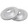 2 Brake Discs Vented Ø 254 mm 24 mm A.B.S. for e.g. KIA Rio