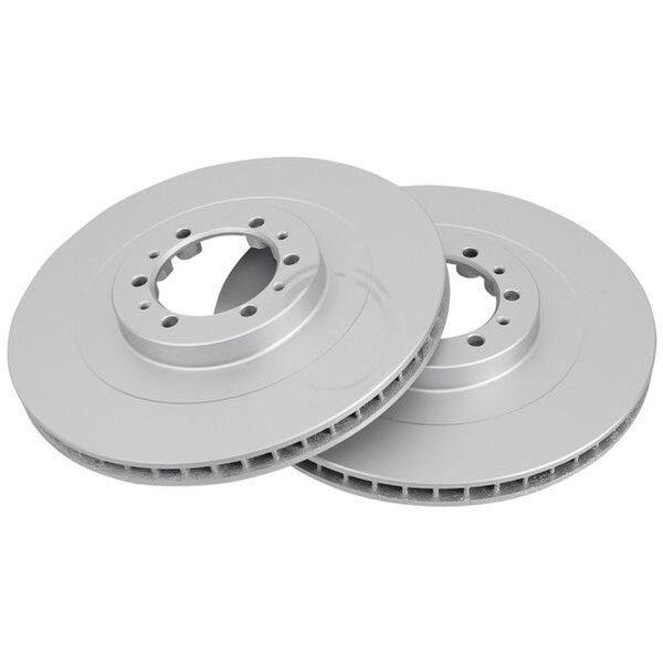 2 Brake Discs Vented Ø 314 mm 24 mm A.B.S. for e.g. MITSUBISHI Galloper