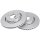 2 Brake Discs Vented Ø 294 mm 24 mm A.B.S. for e.g. CITROËN C-Crosser