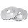 2 Brake Discs Vented Ø 280 mm 28 mm A.B.S. for e.g. NISSAN Almera Tino