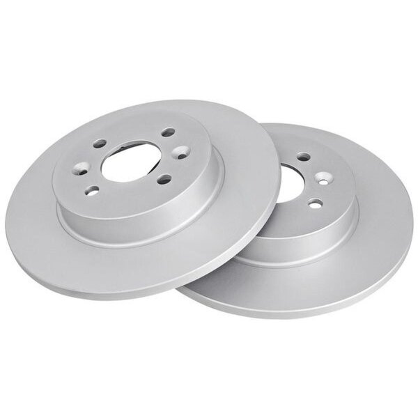 2 Brake Discs solid Ø 280 mm 12 mm A.B.S. for e.g. RENAULT Kangoo