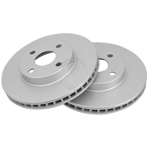 2 Brake Discs Vented Ø 255 mm 25 mm A.B.S. for e.g. TOYOTA Corolla